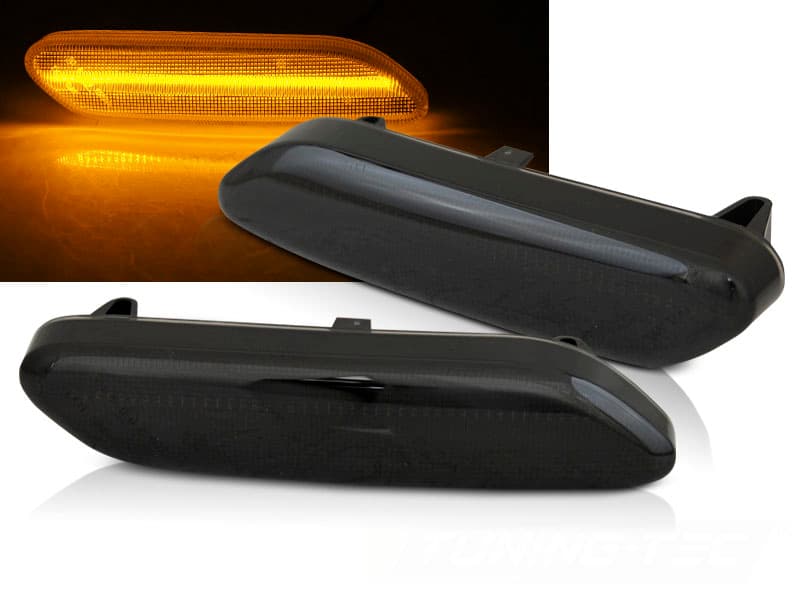 Bočné smerovky Mini R60 R61 LED Dynamic Smoke