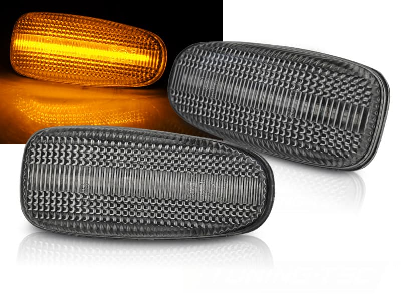 Bočné smerovky Mercedes C E CLK SLK LED Dynamic White