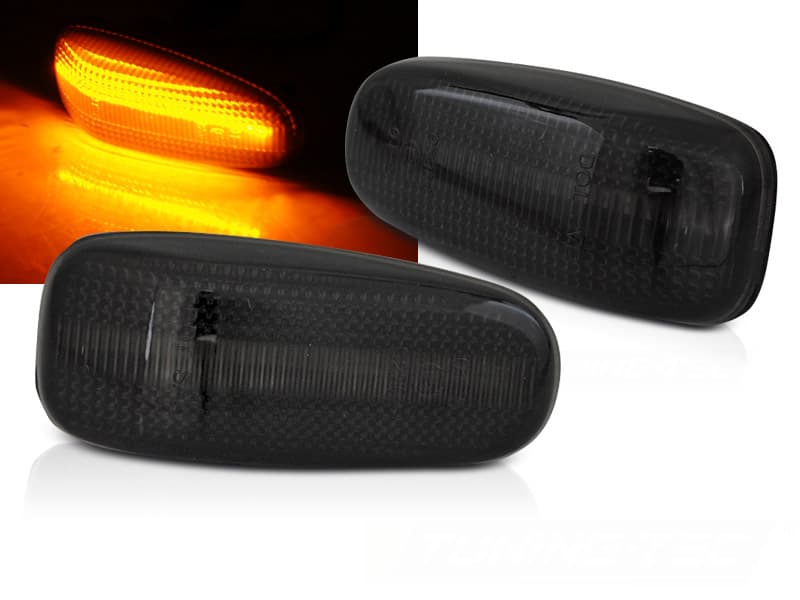 Bočné smerovky Mercedes C E CLK SLK LED Dynamic Smoke