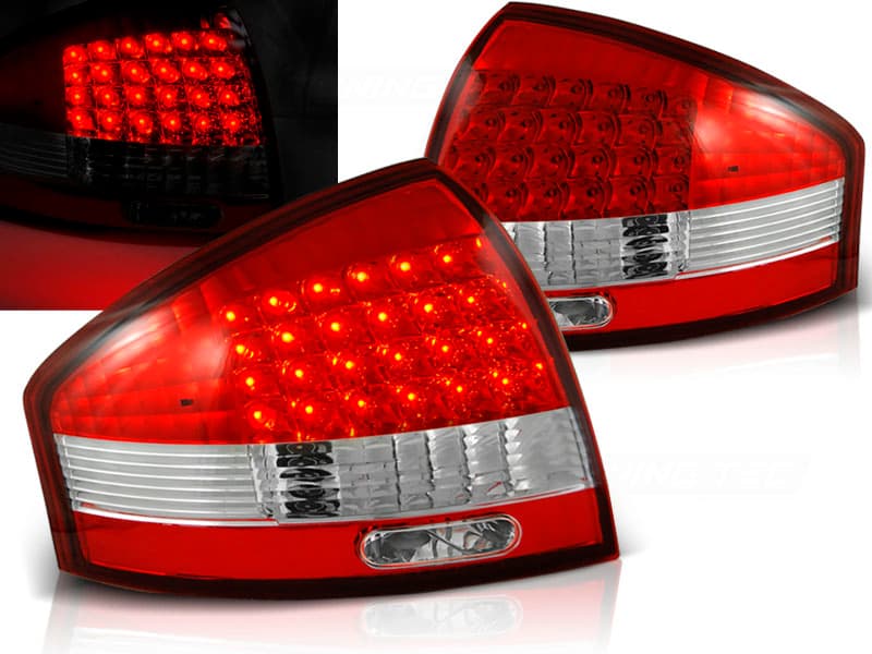 Zadné svetlá Audi A6 C5 97-04 LED Red White
