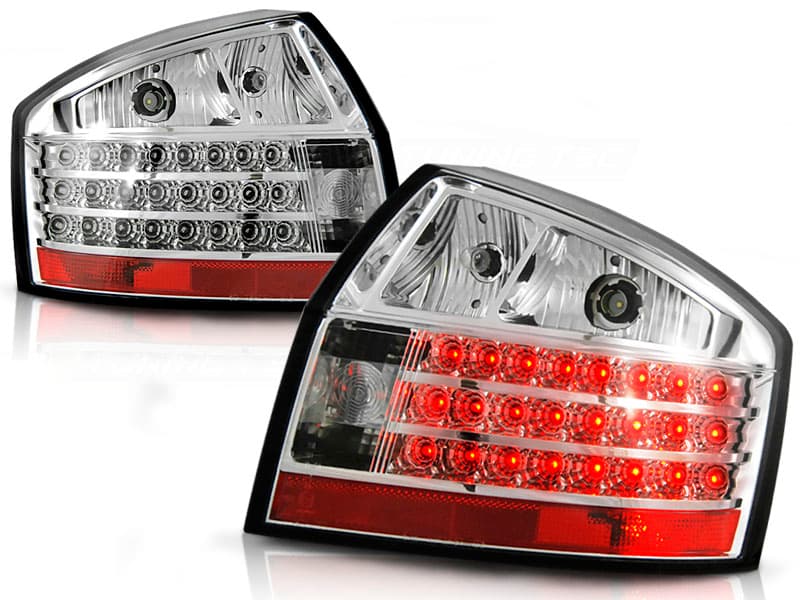 Zadné svetlá Audi A4 Sedan 00-04 LED Chrome - 26