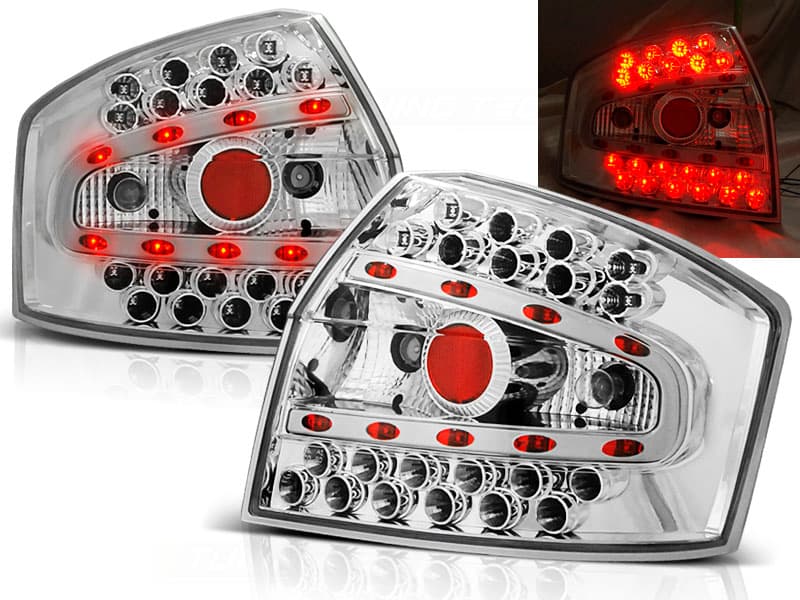 Zadné svetlá Audi A4 Sedan 00-04 LED Chrome - 31