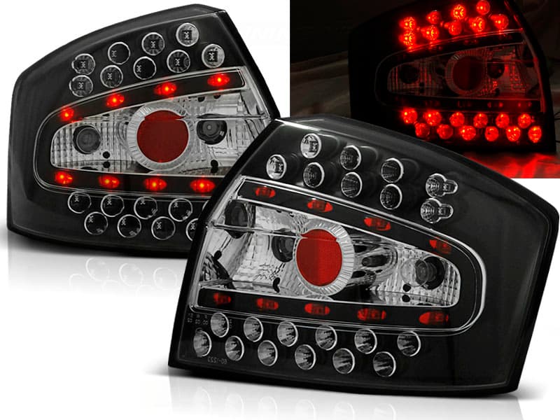 Zadné svetlá Audi A4 Sedan 00-04 LED Black - 32