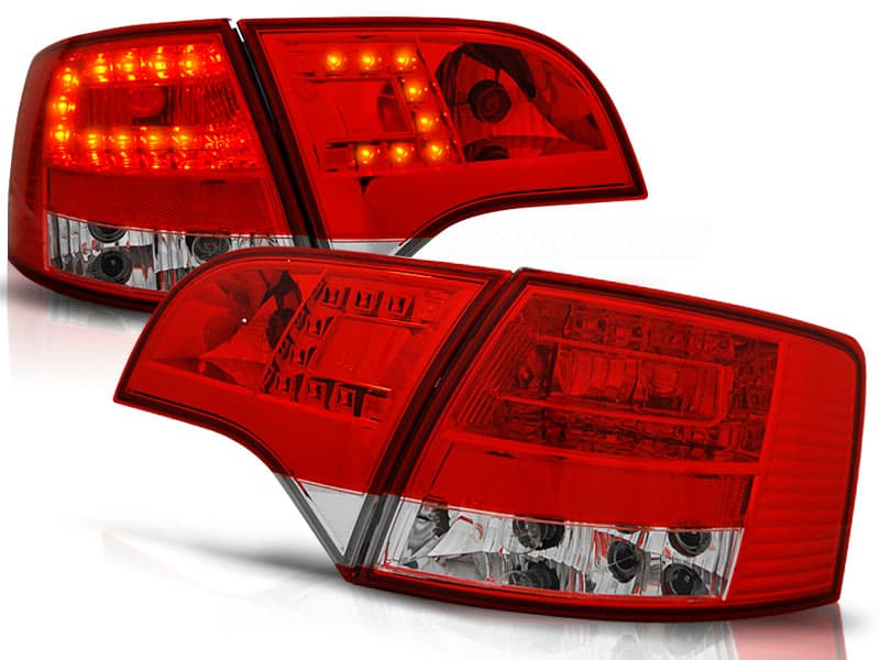 Zadné svetlá Audi A4 B7 04-08 Avant Clear