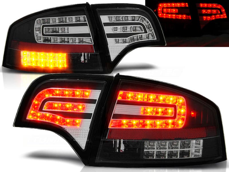 Zadné svetlá Audi A4 B7 04-08 LED Black