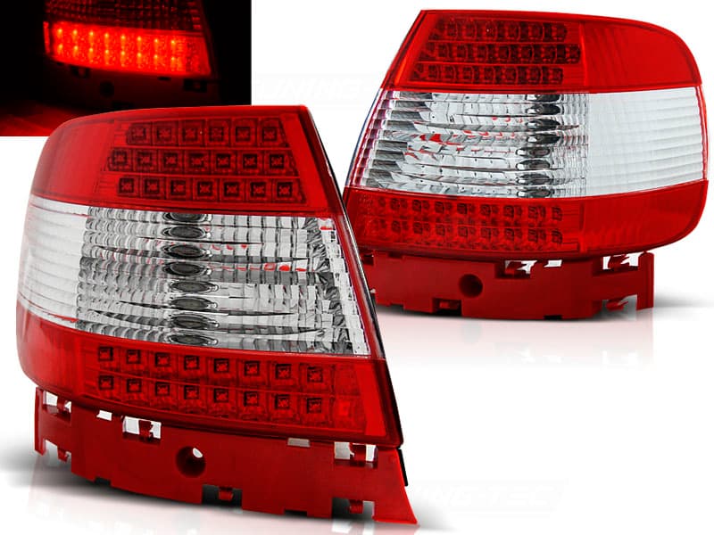 Zadné svetlá Audi A4 Sedan 94-00 LED Red White