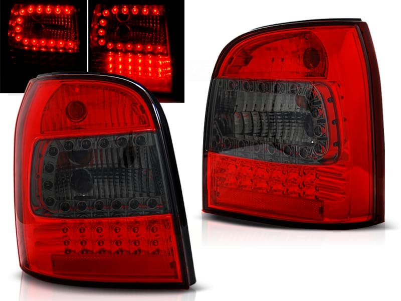 Zadné svetlá Audi A4 94-00 Avant LED Red Smoke