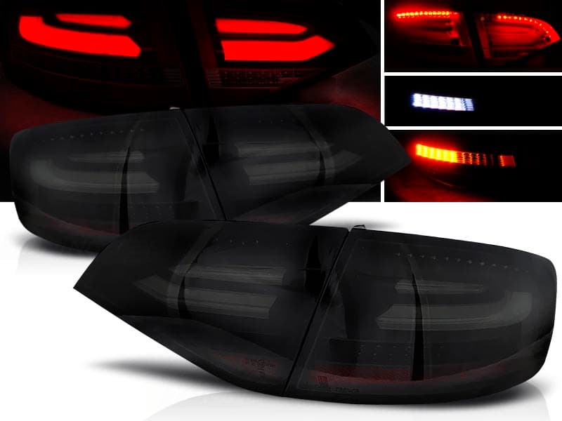 Zadné svetlá Audi A4 B8 08-11 Avant LED Black Smoke