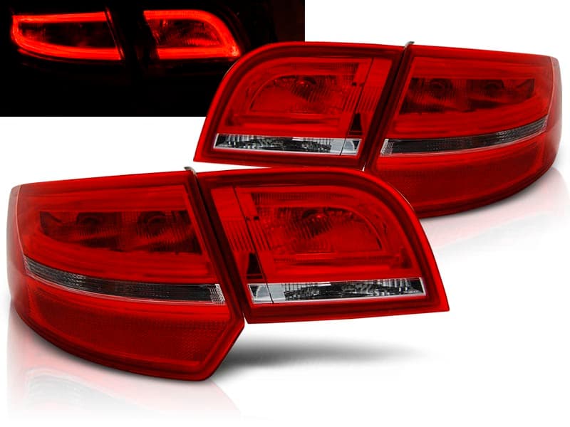 Zadné svetlá Audi A3 8P 04-08 Sportback LED Red White