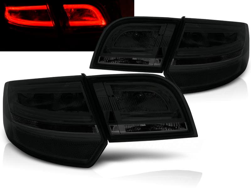 Zadné svetlá Audi A3 8P 04-08 Sportback LED Smoke