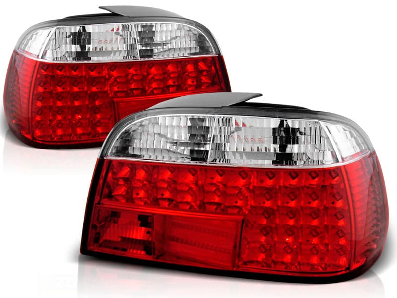Zadné svetlá BMW E38 94-01 Clear Red - 09