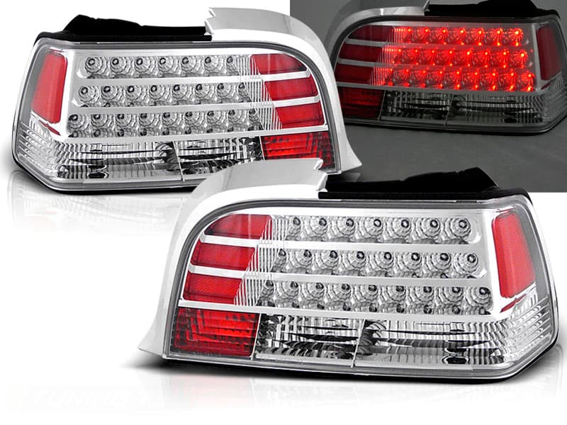 Zadné svetlá BMW E36 Coupe Cabrio LED Chrome
