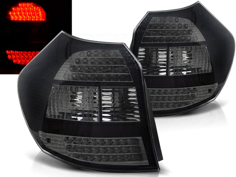 Zadné svetlá BMW E81/E87 04-07 LED Black