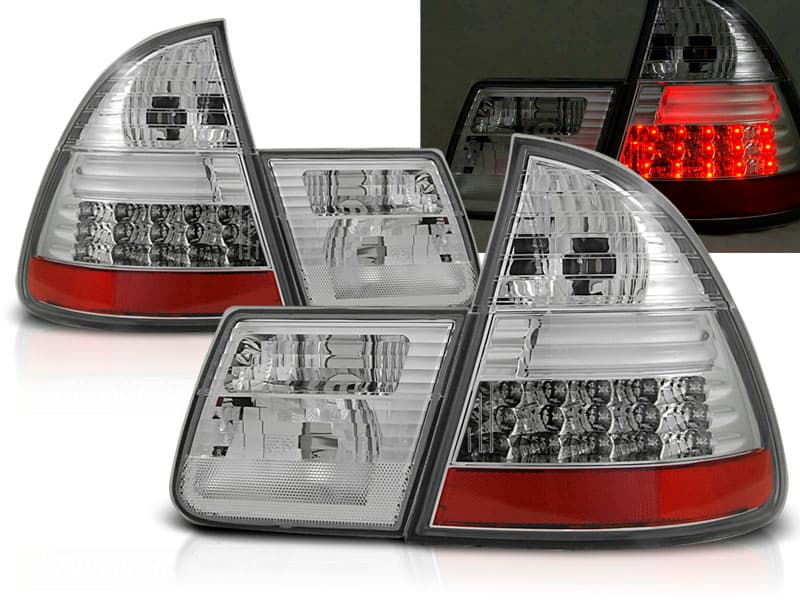 Zadné svetlá BMW E46 Touring 99-05 LED Chrome