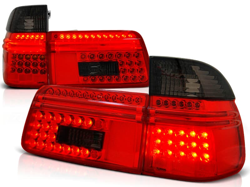 Zadné svetlá BMW E39 Touring 97-00 Red LED