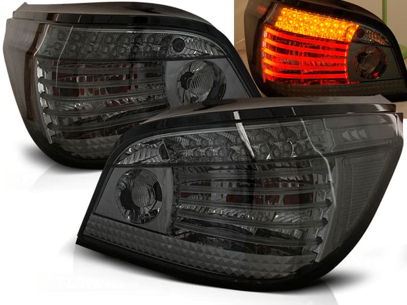 Zadné svetlá BMW E60 03-07 LED Smoke