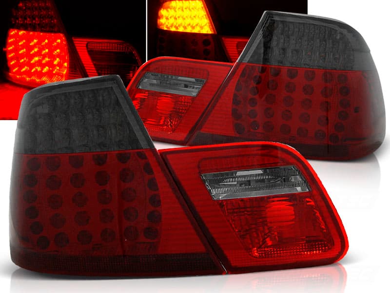 Zadné svetlá BMW E46 Coupe 99-03 LED Red Smoke