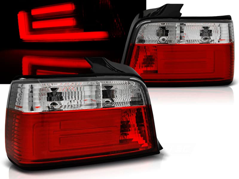 Zadné svetlá BMW E36 Sedan Red LED BAR