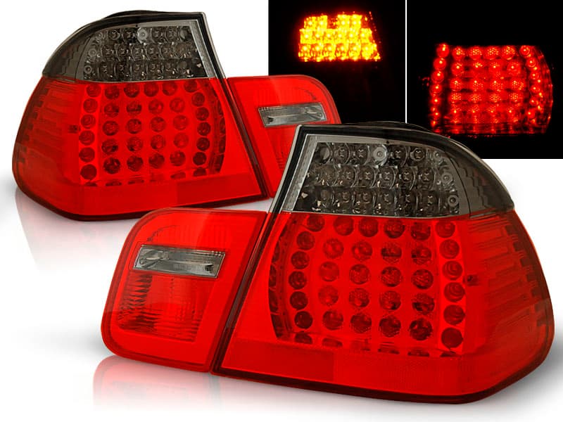 Zadné svetlá BMW E46 Sedan 01-05 LED Red Smoke