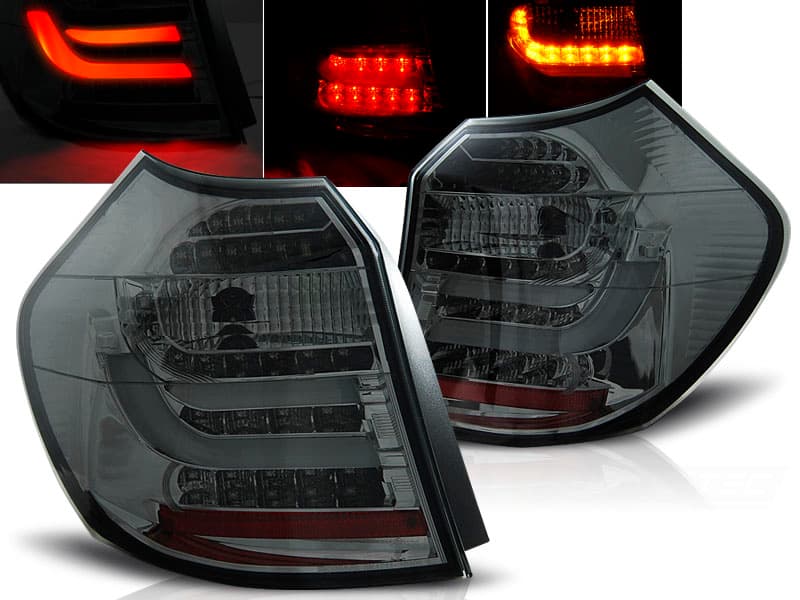 Zadné svetlá BMW E81/E87 04-07 LED BAR Smoke