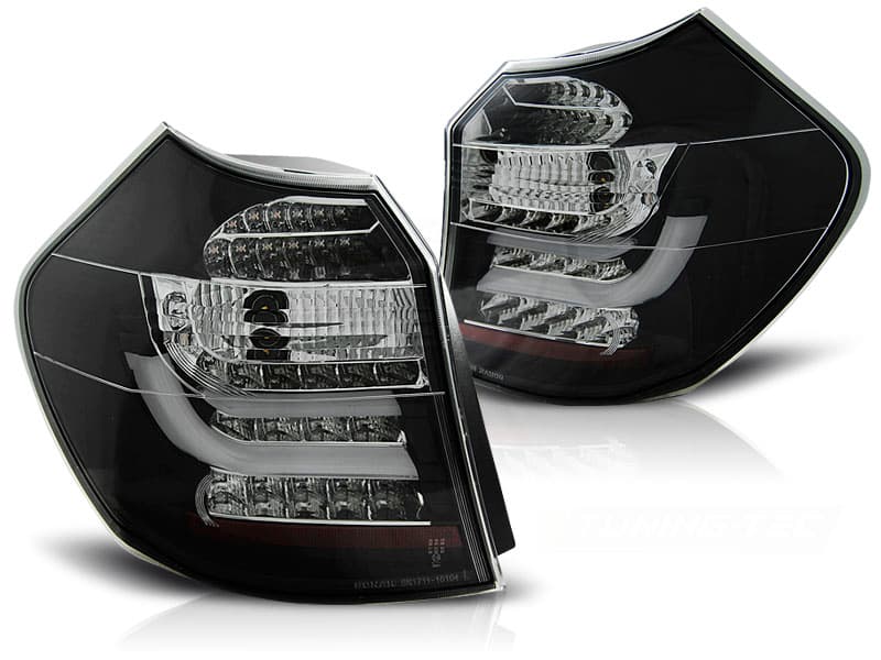 Zadné svetlá BMW E81/E87 07-11 LED BAR Black