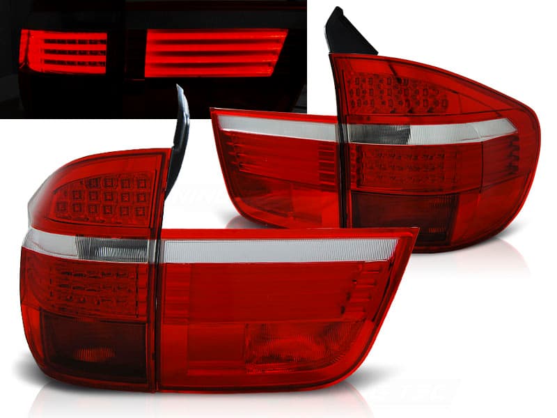 Zadné svetlá BMW E70 X5 07-10 LED Red White