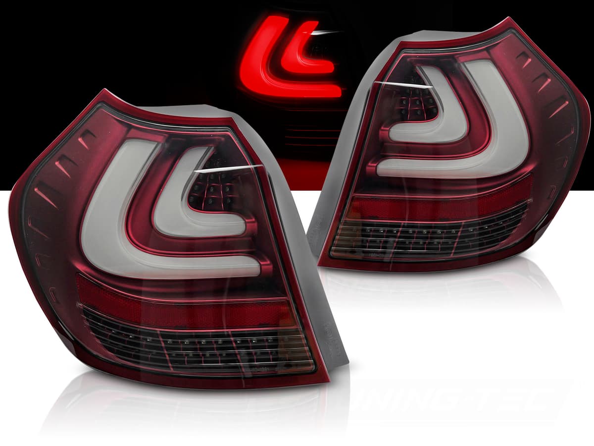 Zadné svetlá BMW E87 E81 04-07 Red LED BAR