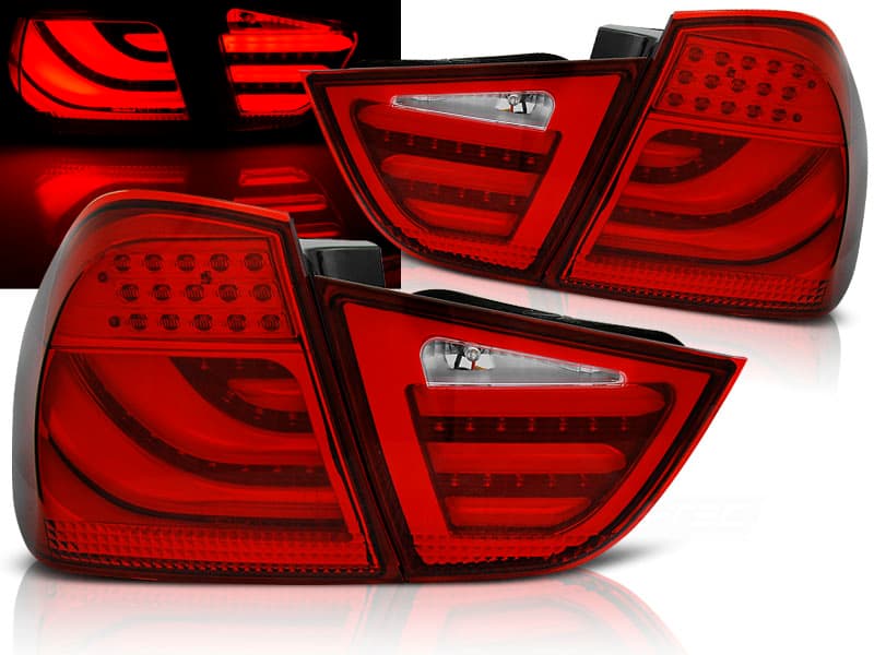 Zadné svetlá BMW E90 09-11 Sedan Red LED BAR