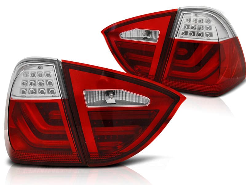 Zadné svetlá BMW E91 Kombi 05-08 LED BAR Red White