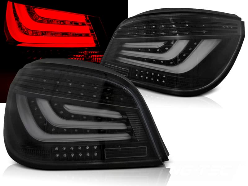 Zadné svetlá BMW E60 03-07 LED BAR Black