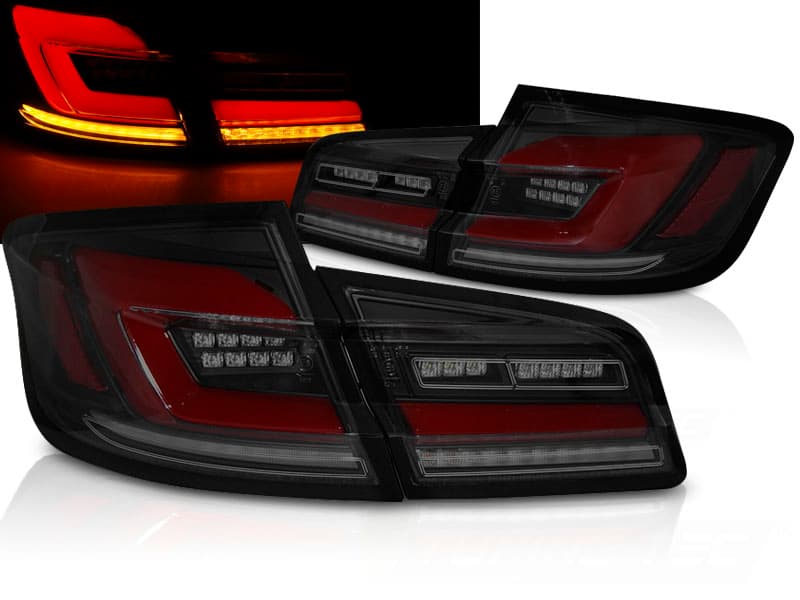 Zadné svetlá BMW F10 10-16 LED BAR Dynamic Black Smoke