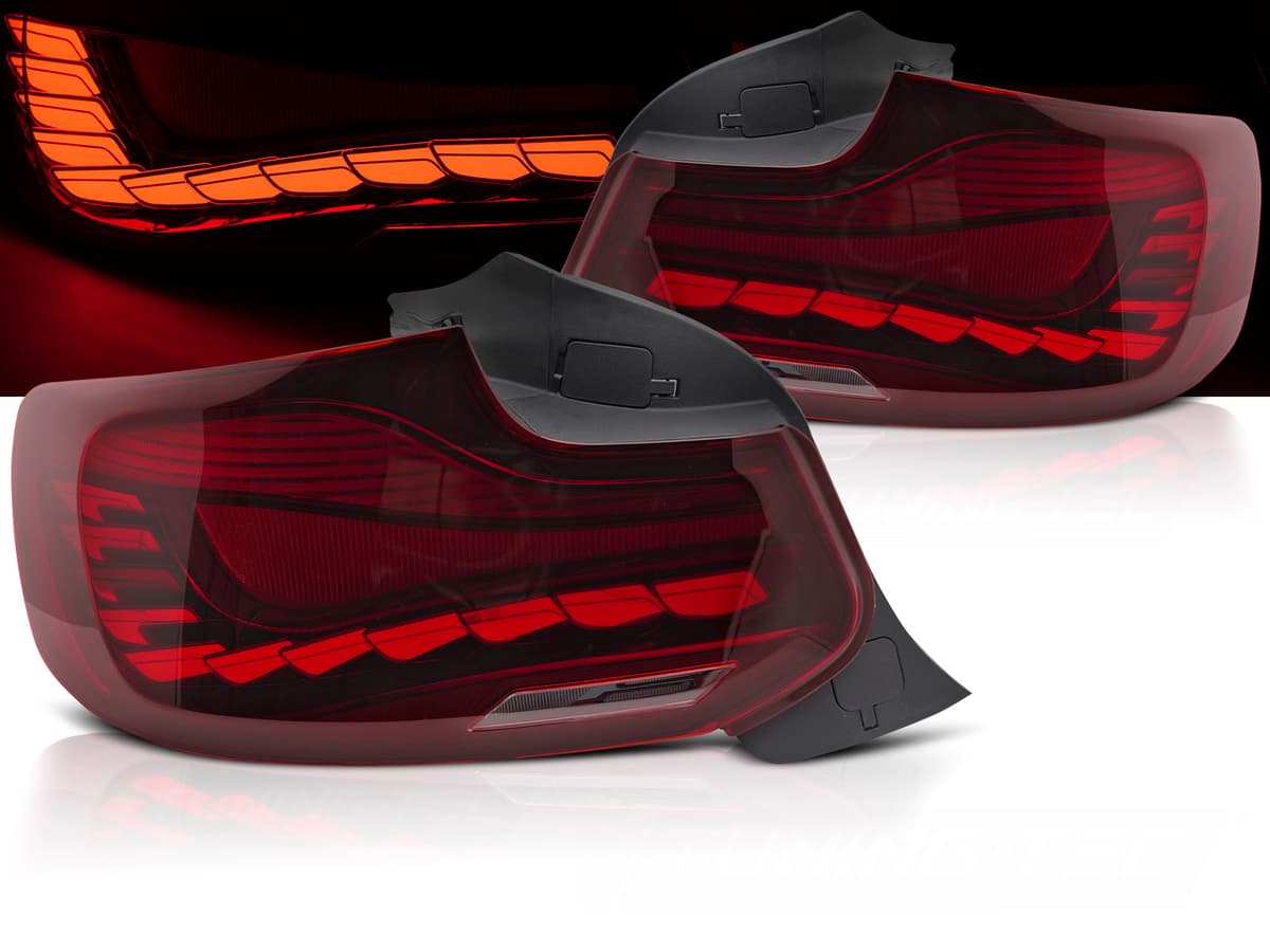 Zadné OLED svetlá BMW 2 F22 F23 F87 Red