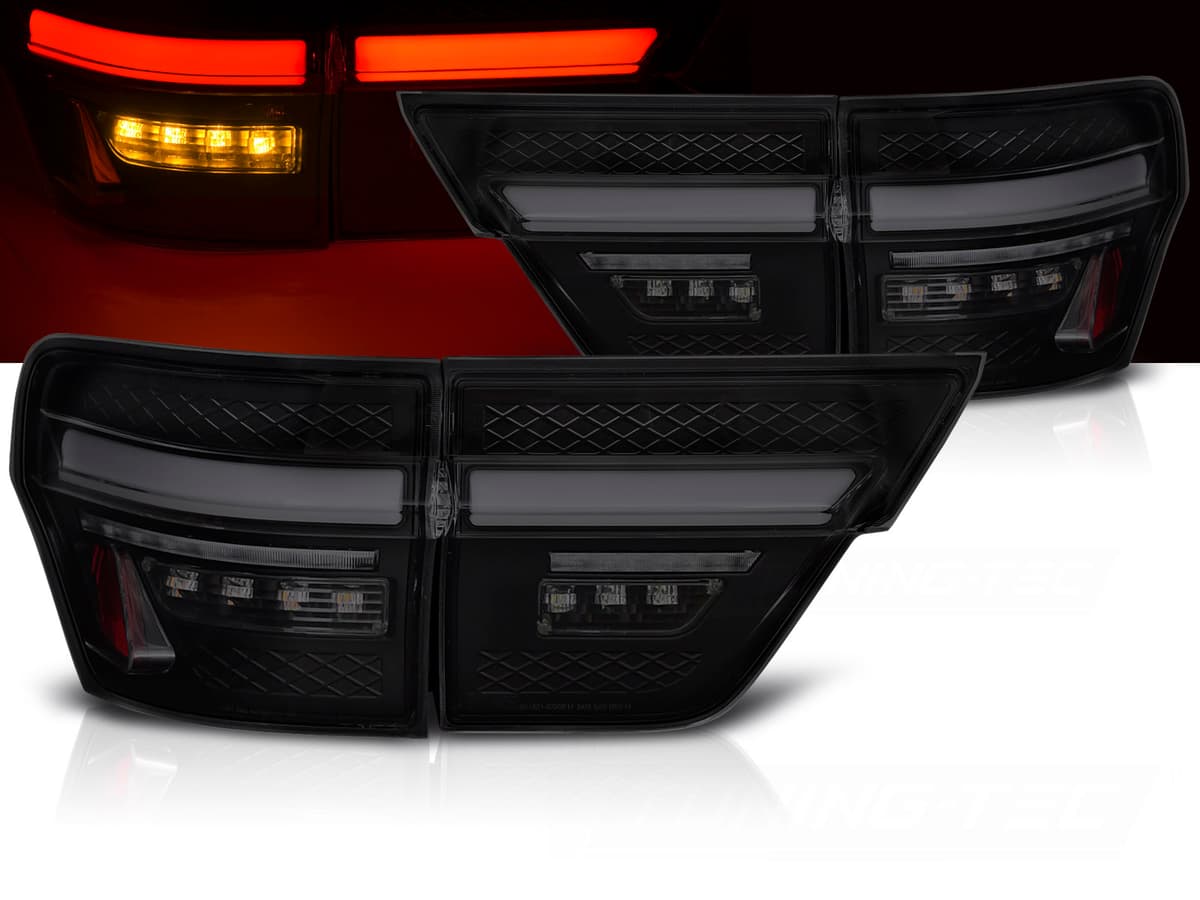 Zadné svetlá Jeep Grand Cherokee WK2 11-13 LED Smoke