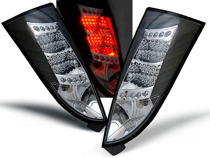 Zadné svetlá Ford Focus 98-04 LED Black