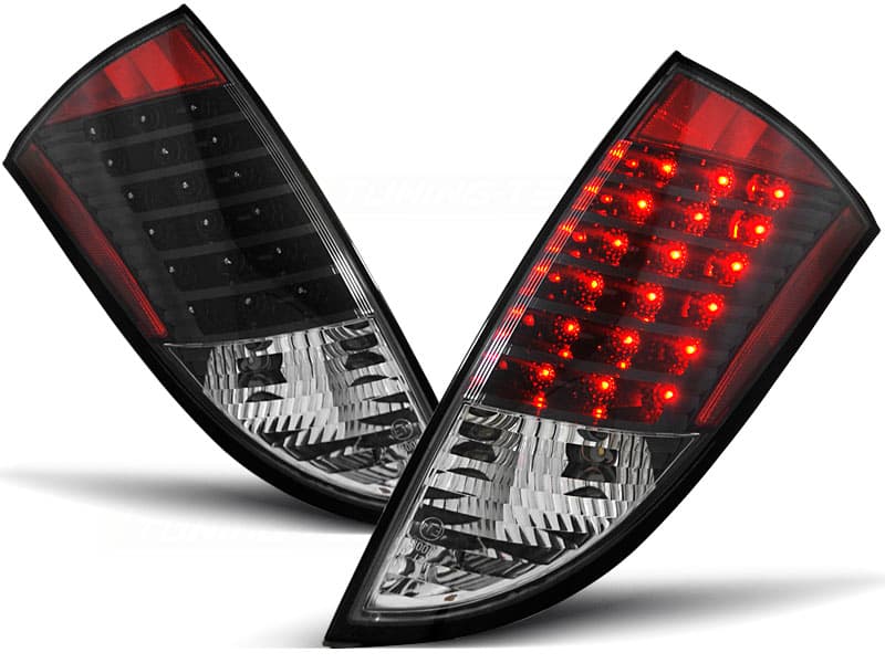 Zadné svetlá Ford Focus 1 Hatchback 98-04 LED Black
