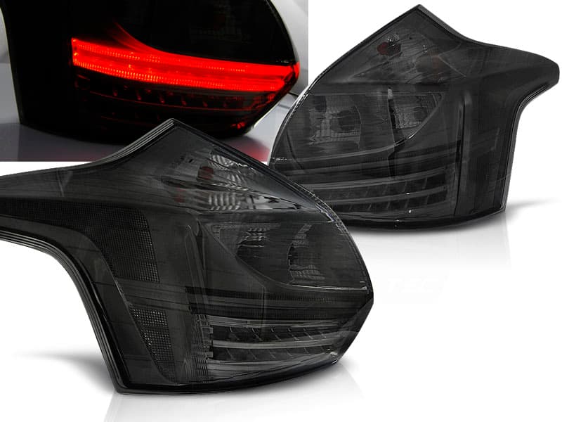 Zadné svetlá Ford Focus 3 11-14 LED Smoke