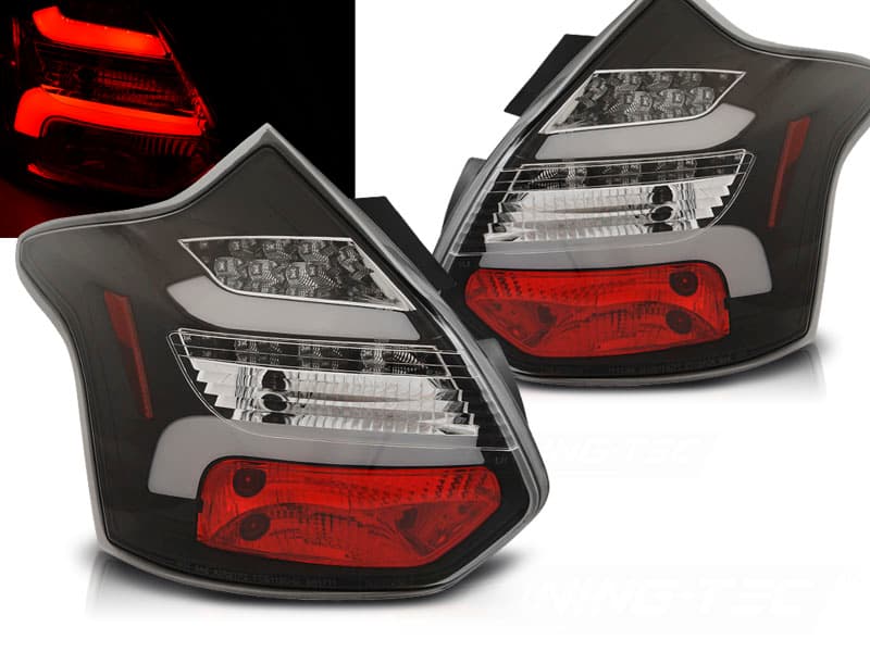 Zadné svetlá Ford Focus MK3 11-14 HB LED BAR Dynamic Black