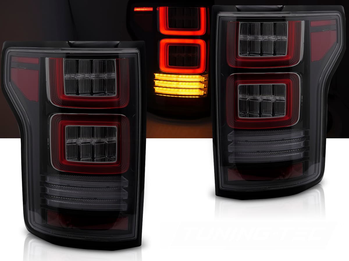 Zadné svetlá Ford F150 MK13 14-20 LED Dynamic Smoke