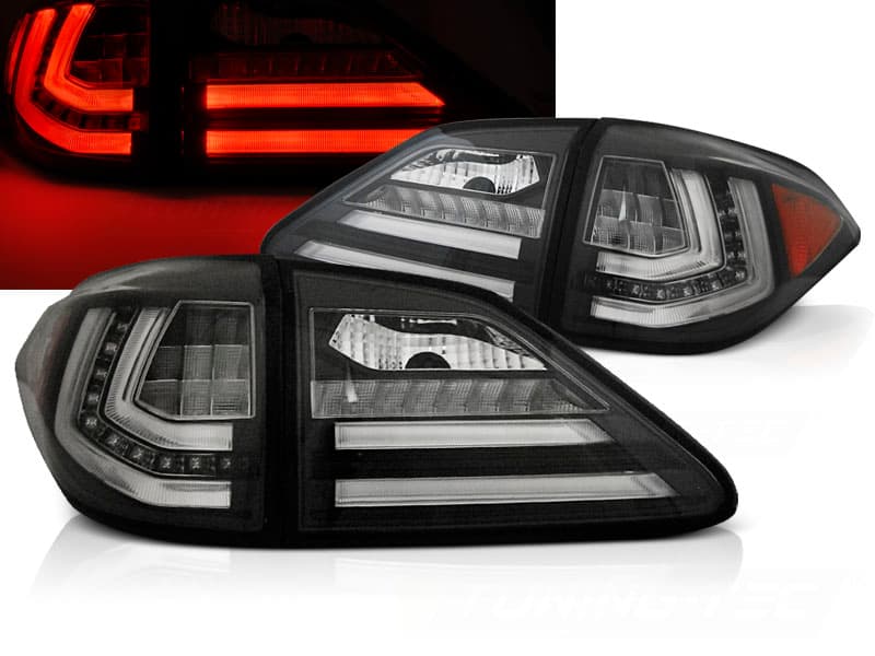 Zadné svetlá RX 3 350 09-12 LED Dynamic Lexus Black