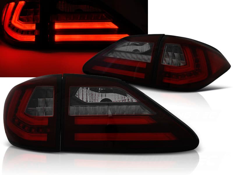 Zadné svetlá RX 3 350 09-12 LED Dynamic Lexus Red Smoke