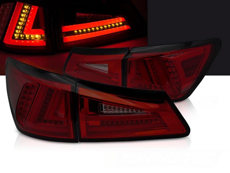 Zadné svetlá IS 06-13 LED Lexus Red Smoke