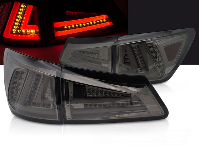 Zadné svetlá IS 06-13 LED Lexus Smoke