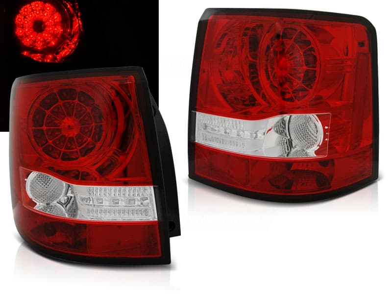 Zadné svetlá Range Rover 05-09 LED Sport Red White