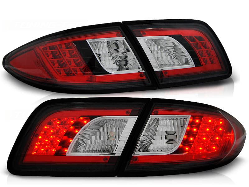 Zadné svetlá na Mazdu 6 02-07 LED Black