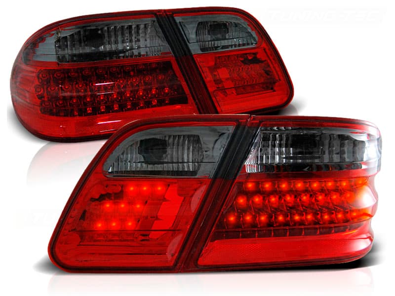 Zadné svetlá Mercedes W210 E LED Red Black