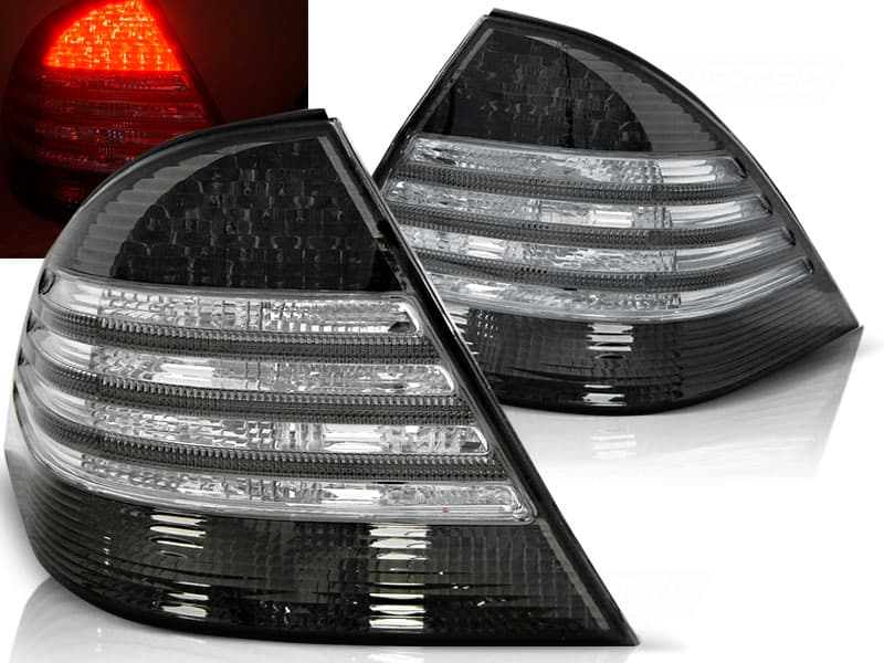 Zadné svetlá Mercedes W220 S-Trieda 98-05 LED Smoke