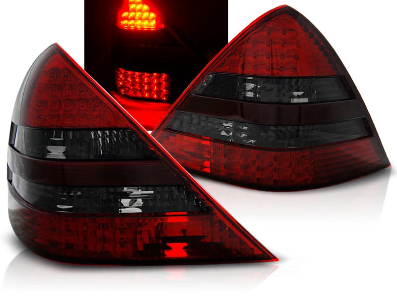 Zadné svetlá Mercedes R170 SLK 96-04 LED Red Smoke - 53