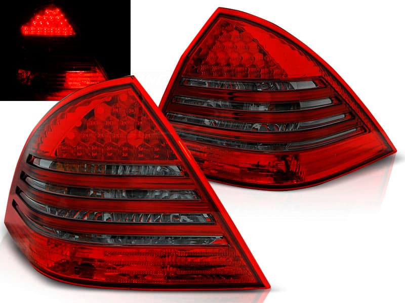 Zadné svetlá Mercedes W203 Sedan 00-04 LED Red Smoke