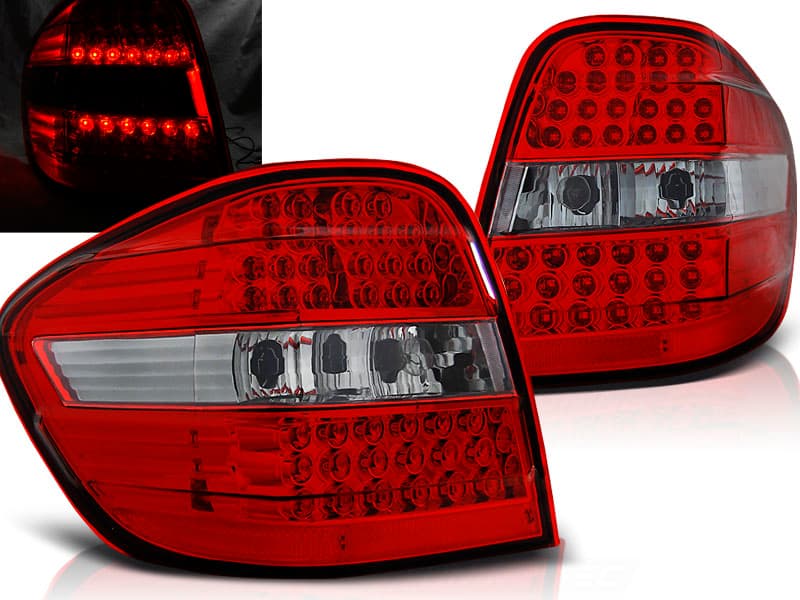 Zadné svetlá Mercedes W164 M-Trieda 05-08 LED Red White