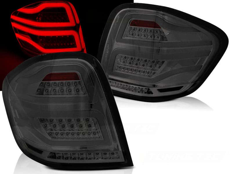 Zadné svetlá Mercedes ML W164 05-08 LED Smoke